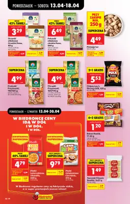Biedronka - gazetka promocyjna Od poniedziałku, Z ladą tradycyjną od poniedziałku 13.04 do soboty 18.04 - strona 60