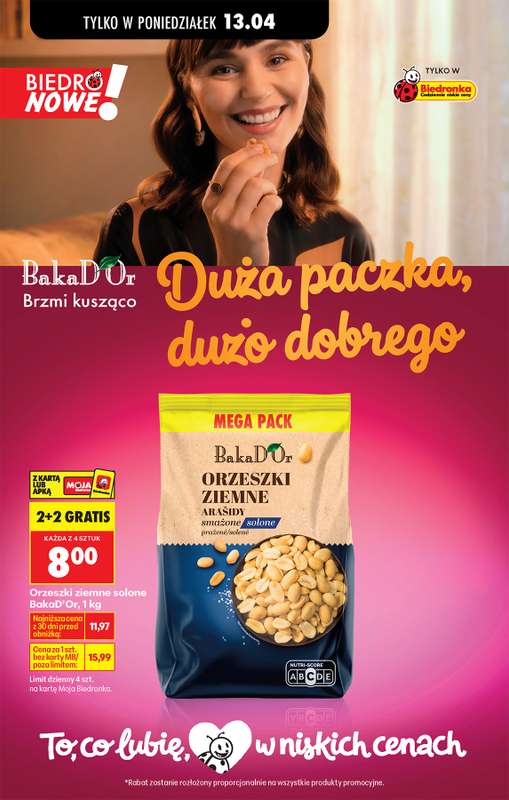 Biedronka - gazetka promocyjna Od poniedziałku, Z ladą tradycyjną od poniedziałku 13.04 do soboty 18.04 - strona 55