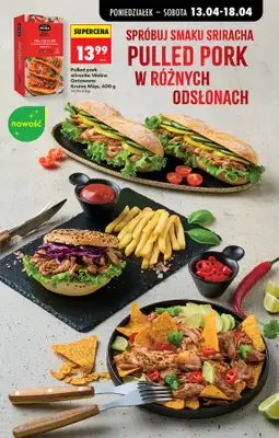 Biedronka - gazetka promocyjna Od poniedziałku, Z ladą tradycyjną od poniedziałku 13.04 do soboty 18.04 - strona 39