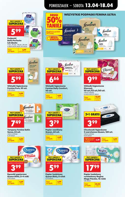 Biedronka - gazetka promocyjna Od poniedziałku, Z ladą tradycyjną od poniedziałku 13.04 do soboty 18.04 - strona 71
