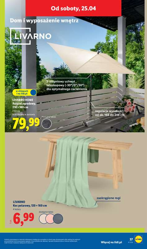 Lidl - gazetka promocyjna Katalog od poniedziałku 20.04 do niedzieli 26.04 - strona 51
