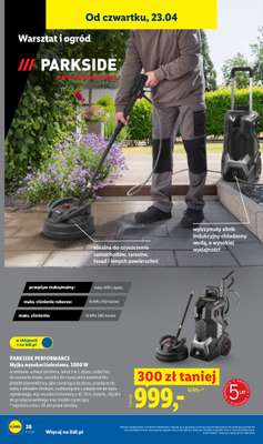 Lidl - gazetka promocyjna Katalog od poniedziałku 20.04 do niedzieli 26.04 - strona 38