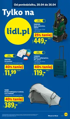 Lidl - gazetka promocyjna Katalog od poniedziałku 20.04 do niedzieli 26.04 - strona 23