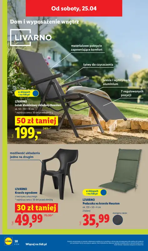 Lidl - gazetka promocyjna Katalog od poniedziałku 20.04 do niedzieli 26.04 - strona 52