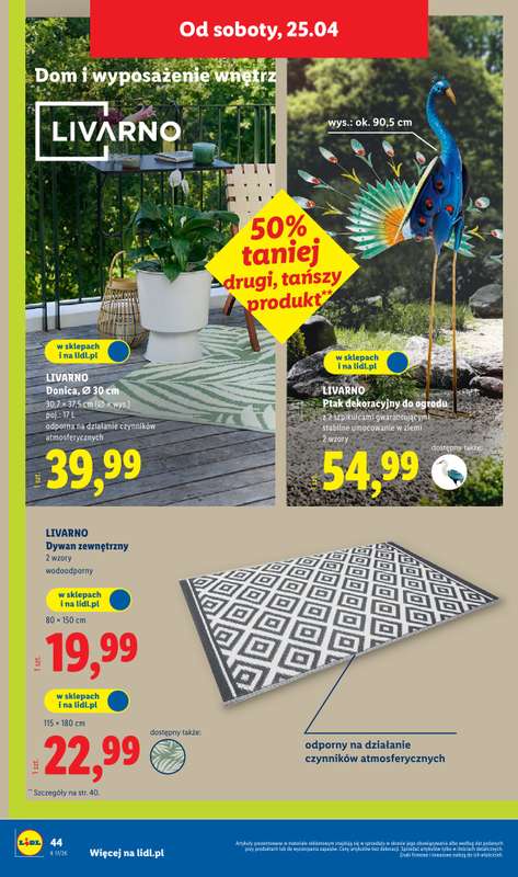 Lidl - gazetka promocyjna Katalog od poniedziałku 20.04 do niedzieli 26.04 - strona 58