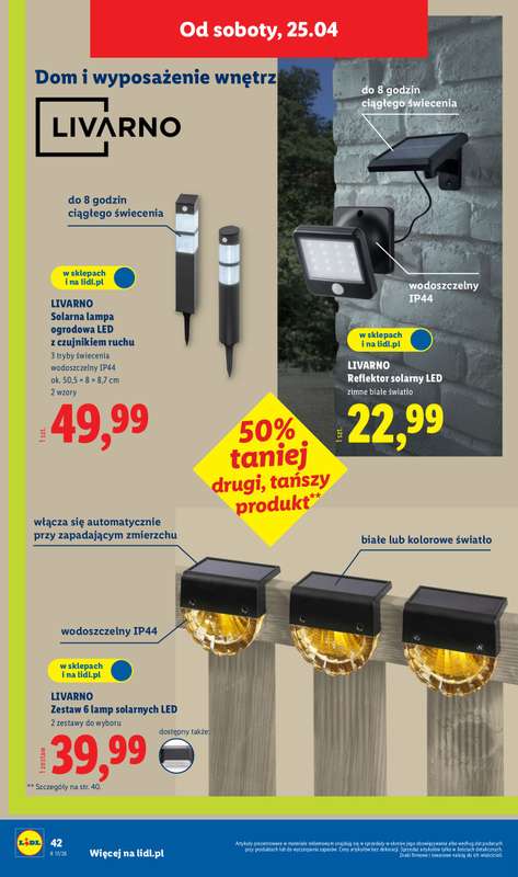 Lidl - gazetka promocyjna Katalog od poniedziałku 20.04 do niedzieli 26.04 - strona 56