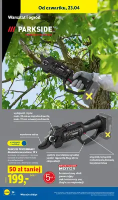 Lidl - gazetka promocyjna Katalog od poniedziałku 20.04 do niedzieli 26.04 - strona 36