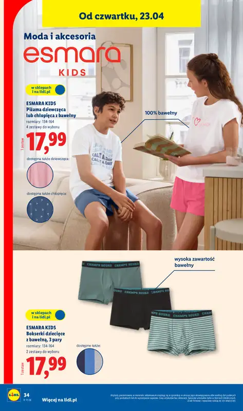 Lidl - gazetka promocyjna Katalog od poniedziałku 20.04 do niedzieli 26.04 - strona 46