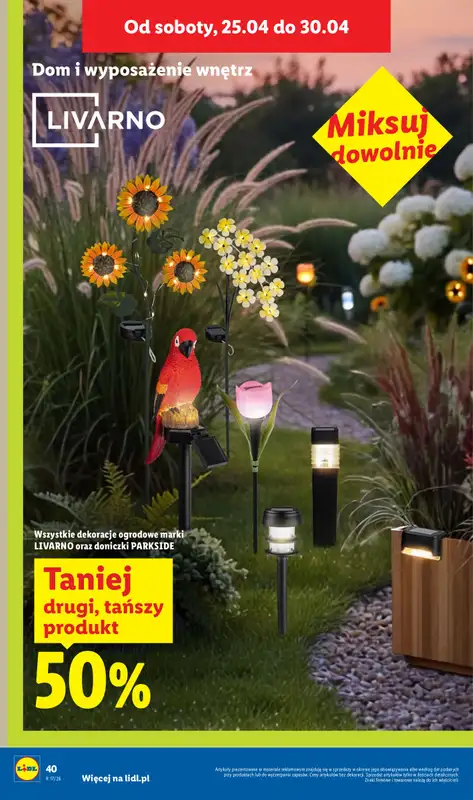 Lidl - gazetka promocyjna Katalog od poniedziałku 20.04 do niedzieli 26.04 - strona 54