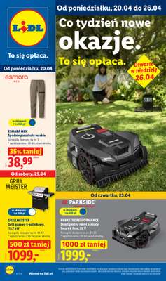 Lidl - gazetka promocyjna Katalog od poniedziałku 20.04 do niedzieli 26.04