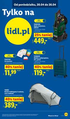 Lidl - gazetka promocyjna Katalog od poniedziałku 20.04 do niedzieli 26.04 - strona 23