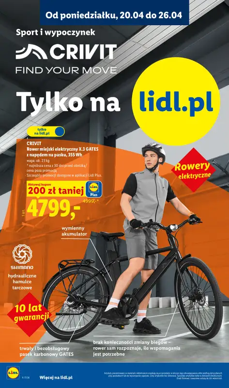 Lidl - gazetka promocyjna Katalog od poniedziałku 20.04 do niedzieli 26.04 - strona 24