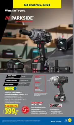 Lidl - gazetka promocyjna Katalog od poniedziałku 20.04 do niedzieli 26.04 - strona 31