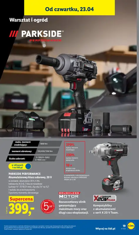 Lidl - gazetka promocyjna Katalog od poniedziałku 20.04 do niedzieli 26.04 - strona 31