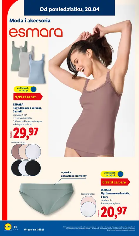 Lidl - gazetka promocyjna Katalog od poniedziałku 20.04 do niedzieli 26.04 - strona 12
