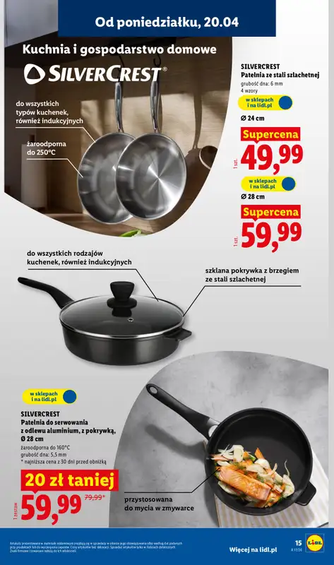 Lidl - gazetka promocyjna Katalog od poniedziałku 20.04 do niedzieli 26.04 - strona 17