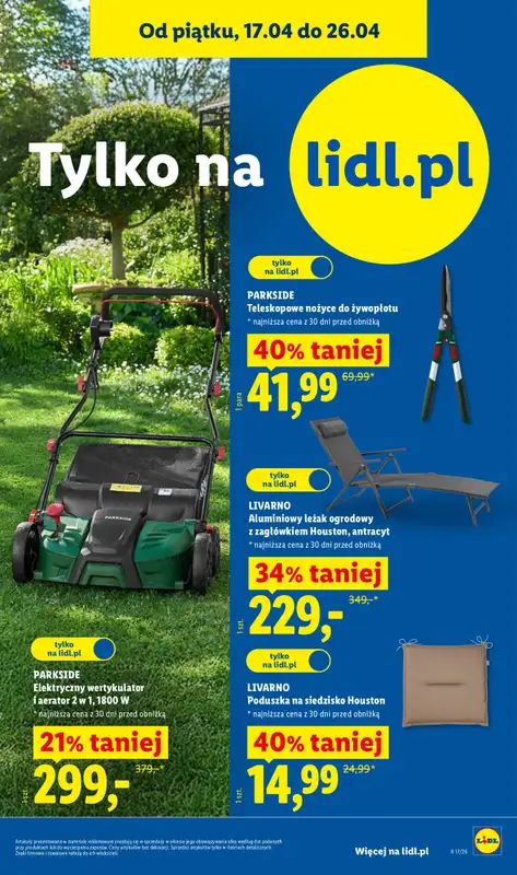 Lidl - gazetka promocyjna Katalog od poniedziałku 20.04 do niedzieli 26.04 - strona 29