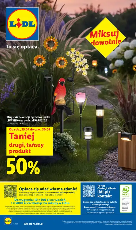 Lidl - gazetka promocyjna Katalog od poniedziałku 20.04 do niedzieli 26.04 - strona 62