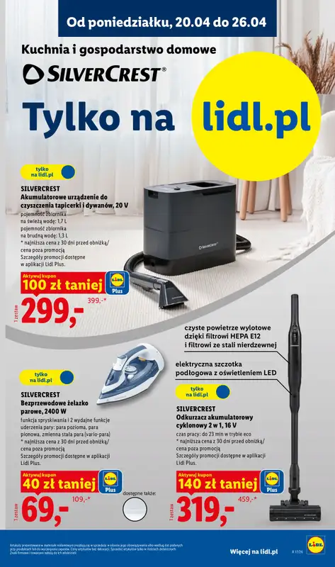 Lidl - gazetka promocyjna Katalog od poniedziałku 20.04 do niedzieli 26.04 - strona 15