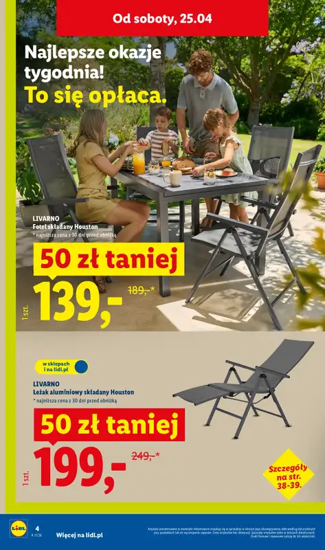 Lidl - gazetka promocyjna Katalog od poniedziałku 20.04 do niedzieli 26.04 - strona 4