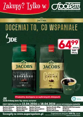 Społem - Blisko i Korzystnie - gazetka promocyjna Plakaty promocyjne od poniedziałku 13.04 do soboty 18.04 - strona 2