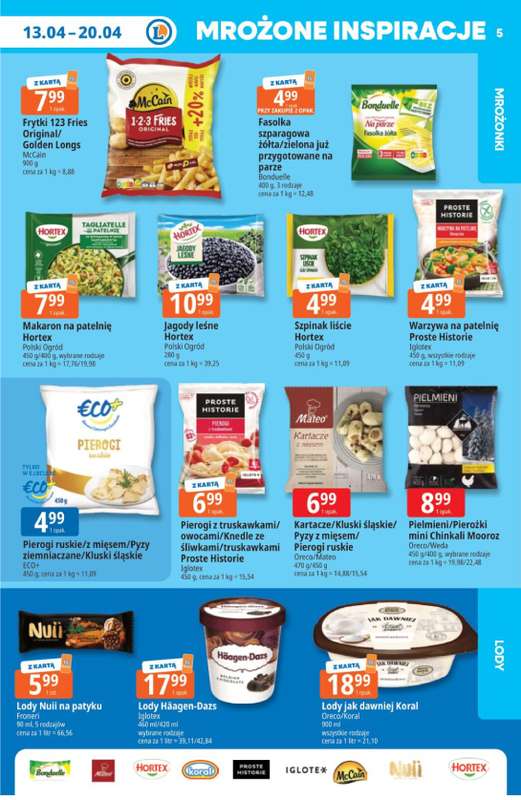 Leclerc - gazetka promocyjna Oferta E.Leclerc | Tanio to tu! od poniedziałku 13.04 do poniedziałku 20.04 - strona 5