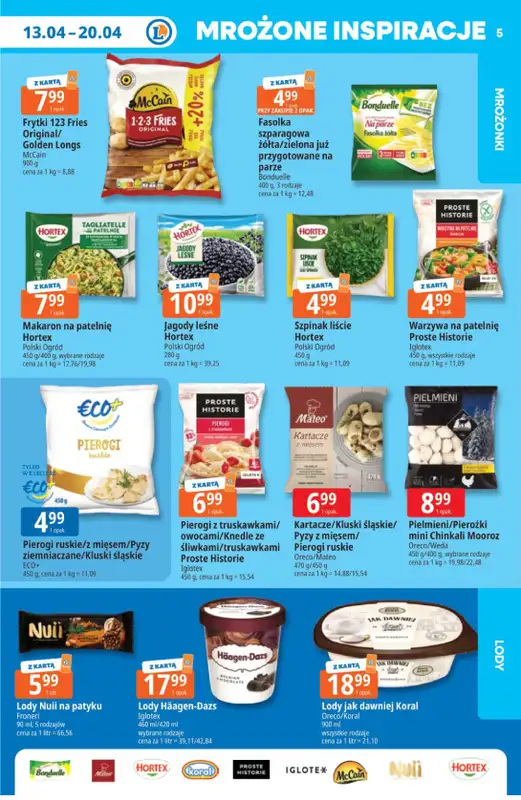 Leclerc - gazetka promocyjna Oferta E.Leclerc | Tanio to tu! od poniedziałku 13.04 do poniedziałku 20.04 - strona 5
