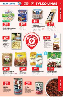 Leclerc - gazetka promocyjna Oferta E.Leclerc | Tanio to tu! od poniedziałku 13.04 do poniedziałku 20.04 - strona 13