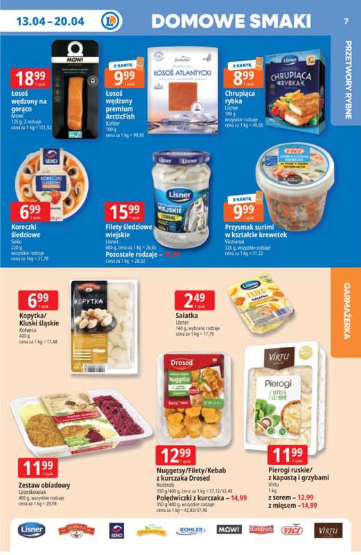 Leclerc - gazetka promocyjna Oferta E.Leclerc | Tanio to tu! od poniedziałku 13.04 do poniedziałku 20.04 - strona 7