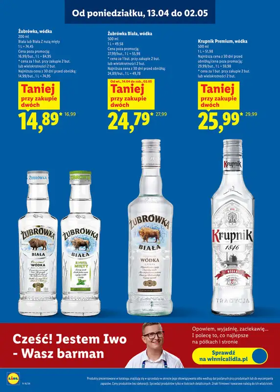 Lidl - gazetka promocyjna Katalog alkoholi mocnych od wtorku 14.04 do soboty 02.05 - strona 2