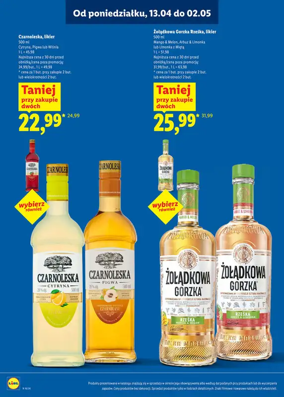 Lidl - gazetka promocyjna Katalog alkoholi mocnych od wtorku 14.04 do soboty 02.05 - strona 26