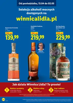 Lidl - gazetka promocyjna Katalog alkoholi mocnych od wtorku 14.04 do soboty 02.05 - strona 29