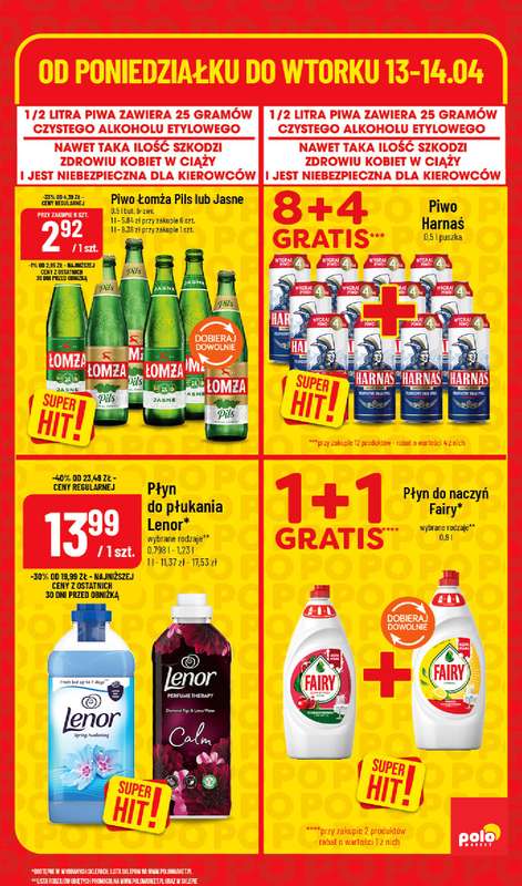 POLOmarket - gazetka promocyjna Super hity od poniedziałku 13.04 do wtorku 14.04 - strona 7