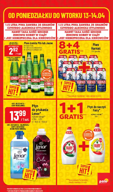 POLOmarket - gazetka promocyjna Super hity od poniedziałku 13.04 do wtorku 14.04 - strona 7