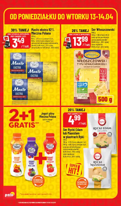 POLOmarket - gazetka promocyjna Super hity od poniedziałku 13.04 do wtorku 14.04 - strona 4