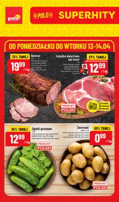 POLOmarket - gazetka promocyjna Super hity od poniedziałku 13.04 do wtorku 14.04