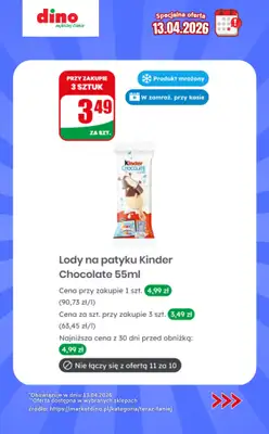 Dino - gazetka promocyjna Specjalna oferta na 13.04.2026 - promocje spoza gazetki od poniedziałku 13.04 do poniedziałku 13.04 - strona 7