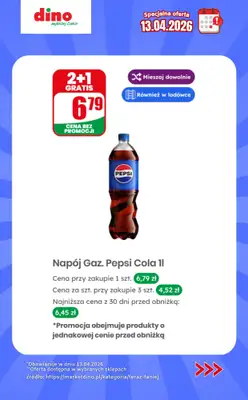 Dino - gazetka promocyjna Specjalna oferta na 13.04.2026 - promocje spoza gazetki od poniedziałku 13.04 do poniedziałku 13.04 - strona 2