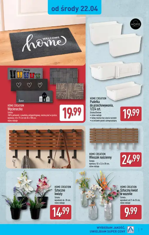 Aldi - gazetka promocyjna Aldi ma to coś! od środy 22.04 do soboty 25.04 - strona 7