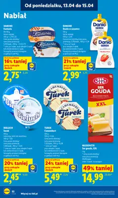 Lidl - gazetka promocyjna Oferta od poniedziałku od poniedziałku 13.04 do środy 15.04 - strona 56