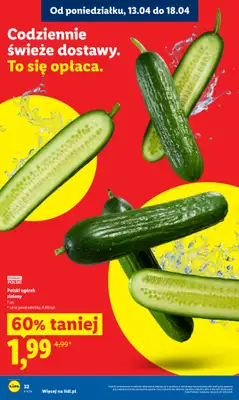 Lidl - gazetka promocyjna Oferta od poniedziałku od poniedziałku 13.04 do środy 15.04 - strona 32