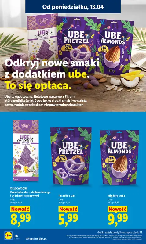 Lidl - gazetka promocyjna Oferta od poniedziałku od poniedziałku 13.04 do środy 15.04 - strona 72