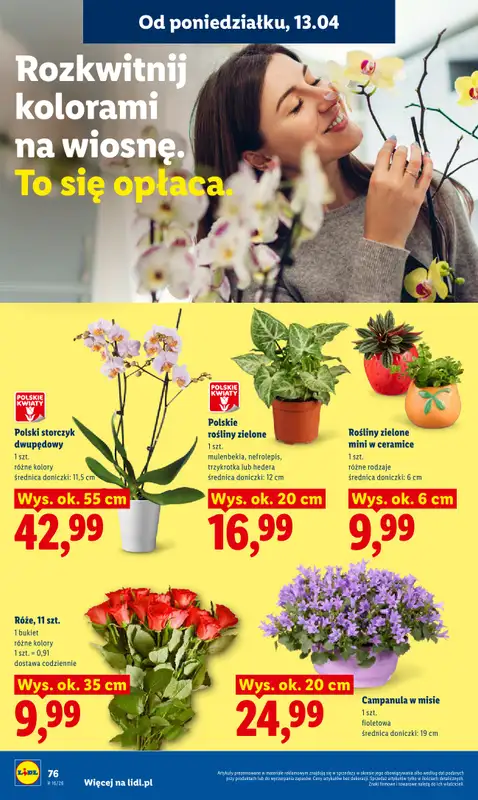 Lidl - gazetka promocyjna Oferta od poniedziałku od poniedziałku 13.04 do środy 15.04 - strona 82