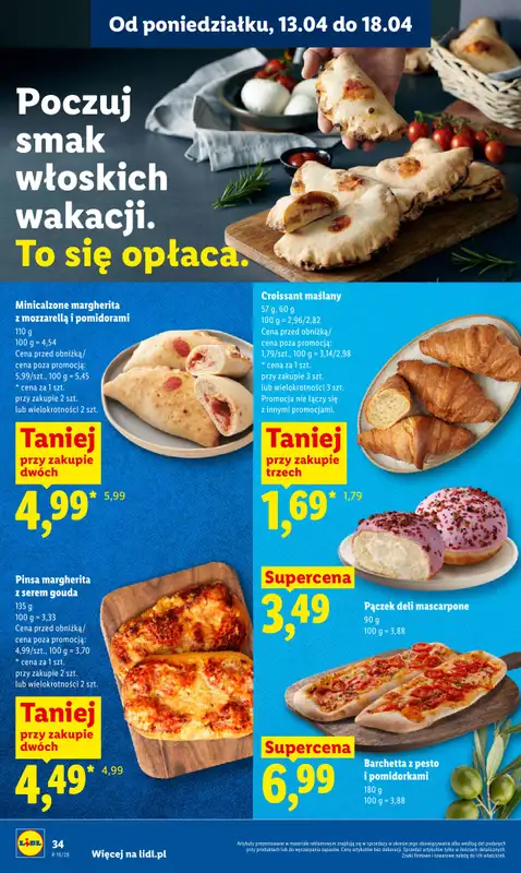 Lidl - gazetka promocyjna Oferta od poniedziałku od poniedziałku 13.04 do środy 15.04 - strona 34