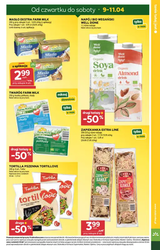 Stokrotka - gazetka promocyjna Gazetka Supermarket od czwartku 09.04 do środy 15.04 - strona 11