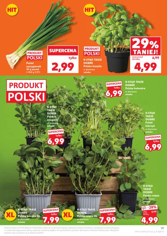 Kaufland - gazetka promocyjna Gazetka Tygodnia od czwartku 09.04 do środy 15.04 - strona 19
