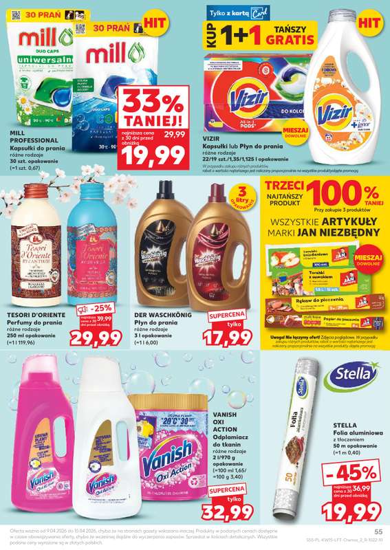 Kaufland - gazetka promocyjna Gazetka Tygodnia od czwartku 09.04 do środy 15.04 - strona 55