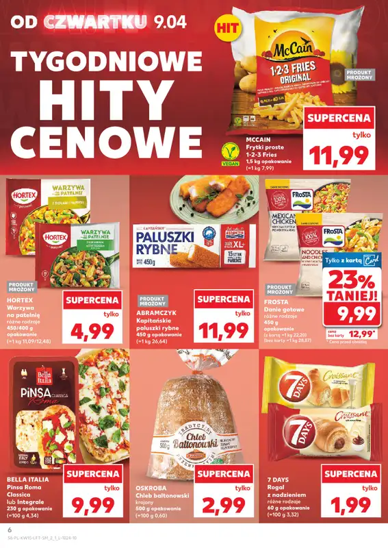 Kaufland - gazetka promocyjna Gazetka Tygodnia od czwartku 09.04 do środy 15.04 - strona 6