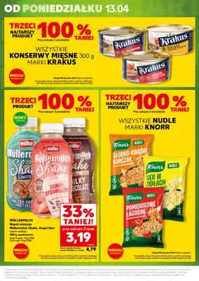 Kaufland - gazetka promocyjna Mocny Start od poniedziałku 13.04 do środy 15.04 - strona 3