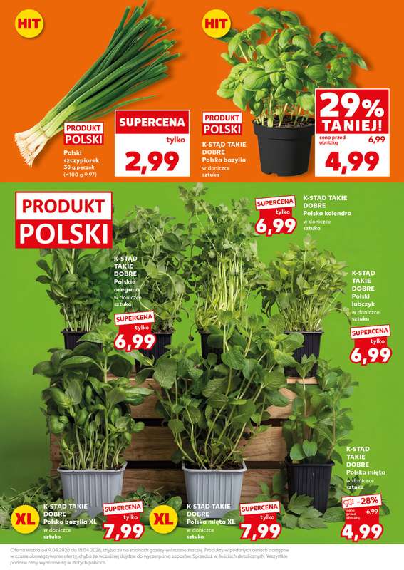 Kaufland - gazetka promocyjna Mocny Start od poniedziałku 13.04 do środy 15.04 - strona 13